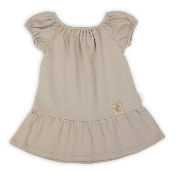 183167 Sukienka bawełniana "Gaja" Nicol - beżowy