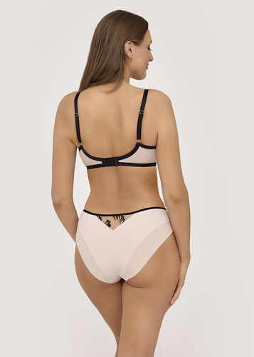 Biustonosz soft 2238 Ava Champagne – haft, stabilne podtrzymanie