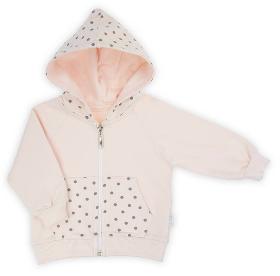 192275 Sara Bluza dresowa z kapturem Nicol