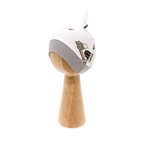 211054 Toys Czapeczka niemowlęca z węzełkiem Nicol