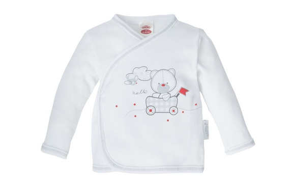 Koszulka niemowlęca "ORGANIC WHITE" Makoma