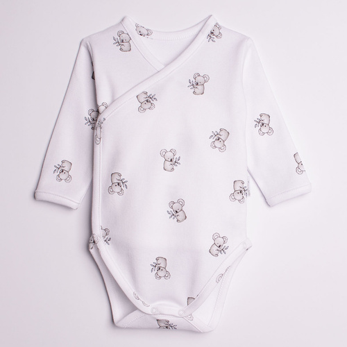 Body Kopertowe Nicol Figo 223096 100% Bawełna Koala Długi Rękaw