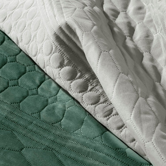 Poszewka z efektownym wzorem ADRI Design91- granat