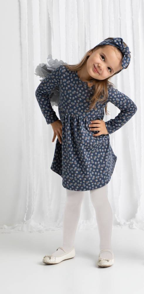 179166 Sukienka bawełniana "Sonia" Nicol - granat