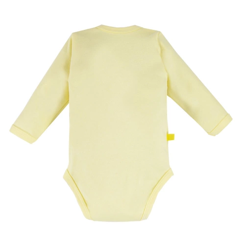 Run&Fun Body niemowlęce rozpinane Eevi - cytrynowe