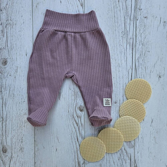 08249P "Natural Waffel" Półśpioch niemowlęcy Makoma pink