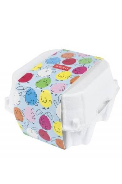 Jajka, Kura Stopki damskie wielkanocne w wytłoczkach Soxo