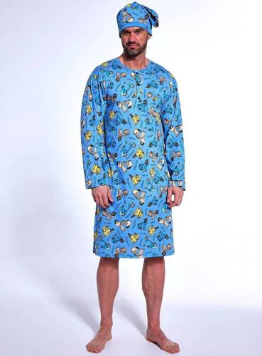 110/32 Koszula męska Cornette granatowy