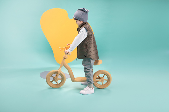 Fun Time Kamizelka pikowana Pinokio - zielony