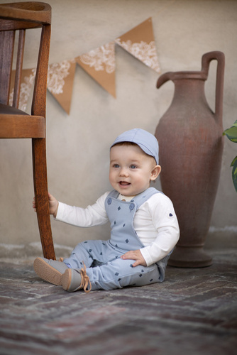 Charlie Ogrodniczki Pinokio - niebieski