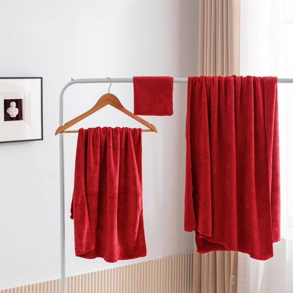 Active Ręcznik szybkoschnący z mikrofibry Spod Igły i Nitki musztardowy