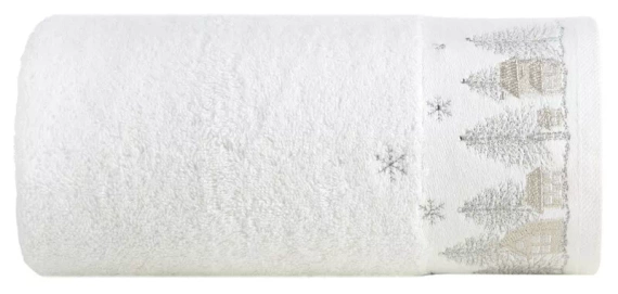 Joy 2 ręcznik świąteczny choinka Eurofirany biały