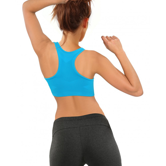 CL14 biustonosz sportowy top Sesto Senso turkusowy