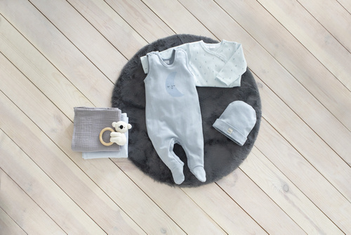 Hello Śpiochy niemowlęce Pinokio - niebieski