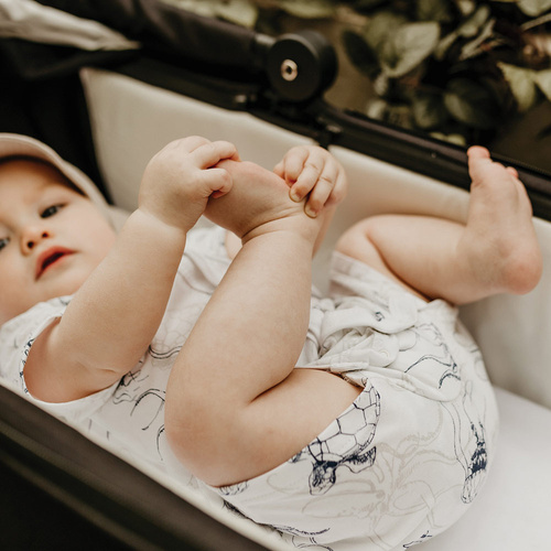 Pacific Rampers niemowlęcy Eevi - biały druk