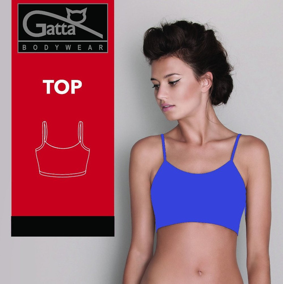 43K 611 Top damski biustonosz Gatta biały