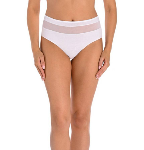 1126-3 Vera Wielopak Figi z wysokim stanem Teyli - czarny/biały/beżowy