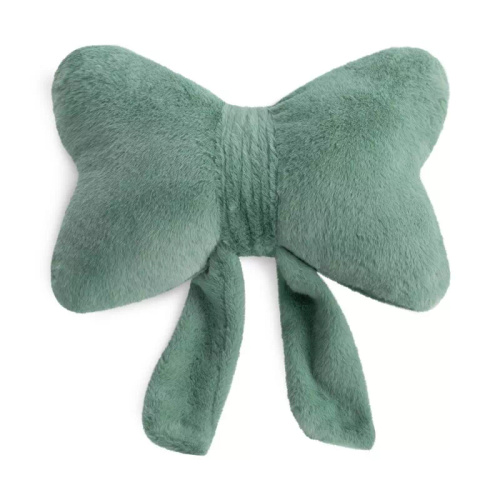 Eurofirany Wiosna 135 – poduszka dekoracyjna 37x10x30 kokarda szałwiowa