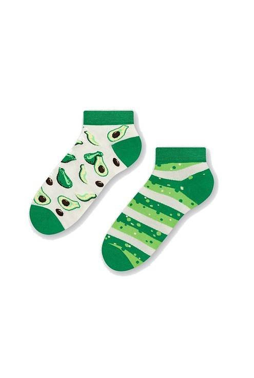 035 Zakostki Męskie Asymetryczne More - ecru 019