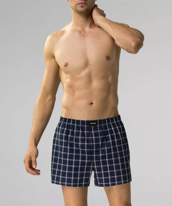 MBT-001 Bokserki męskie Atlantic granatowy