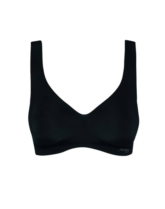 10186738 Bralette Zero feel Biustonosz push-up Sloggi - czarny