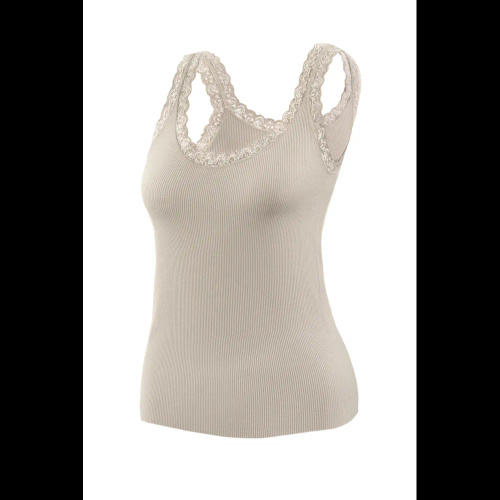 Podkoszulka damska Sesto Senso 6109 koronka bezszwowa dopasowana sabia