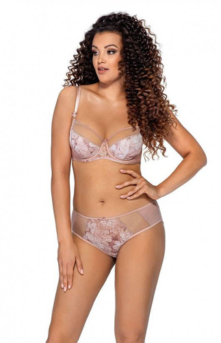 1981 Biustonosz półusztywniany Ava - różowy