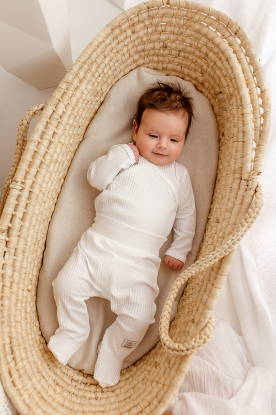 08234E "Natural Harmony" Półśpioch niemowlęcy Makoma ecru