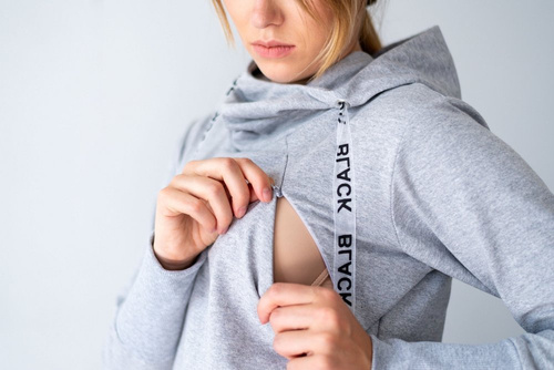 128 Sukienka dresowa MIRACLE-szary