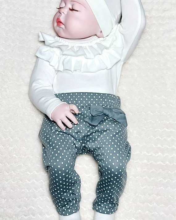 Cała Ja Body z długim rękawem Bambarillo różowy