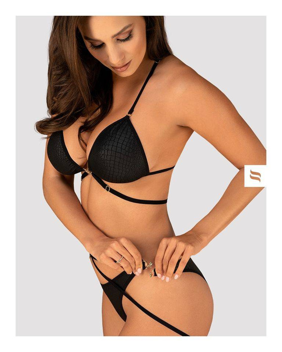 Cobra Nive Set Komplet 2-częściowy Obsessive czarny