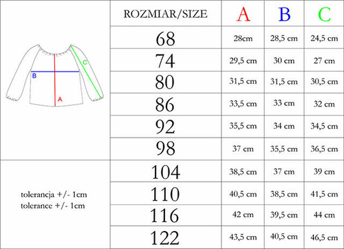 186142 Bluzka z długim rękawem "Tukan" Nicol