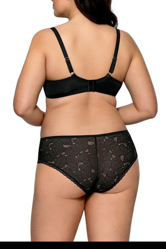 Amanda Szorty damskie Nipplex czarny beżowy