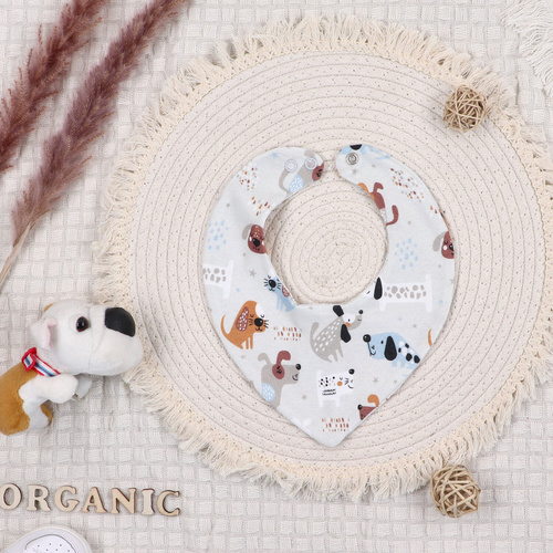 ABK-0027/PIE Psaki Komplet niemowlęcy z bawełny organicznej Nini beżowy