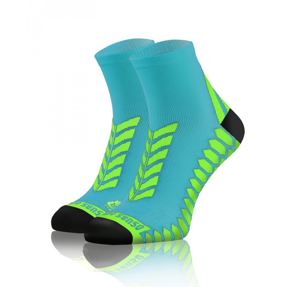 Sport Socks Skarpety sportowe Sesto Senso turkusowy