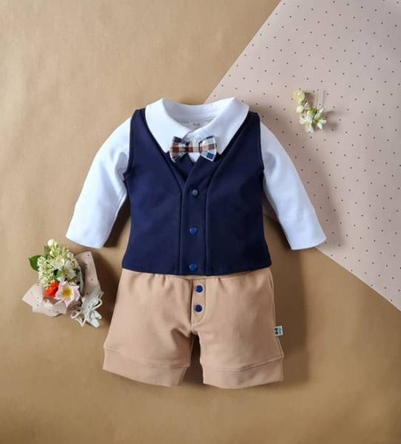 410KR/latte Little Gentleman Spodenki krótkie Marija - latte