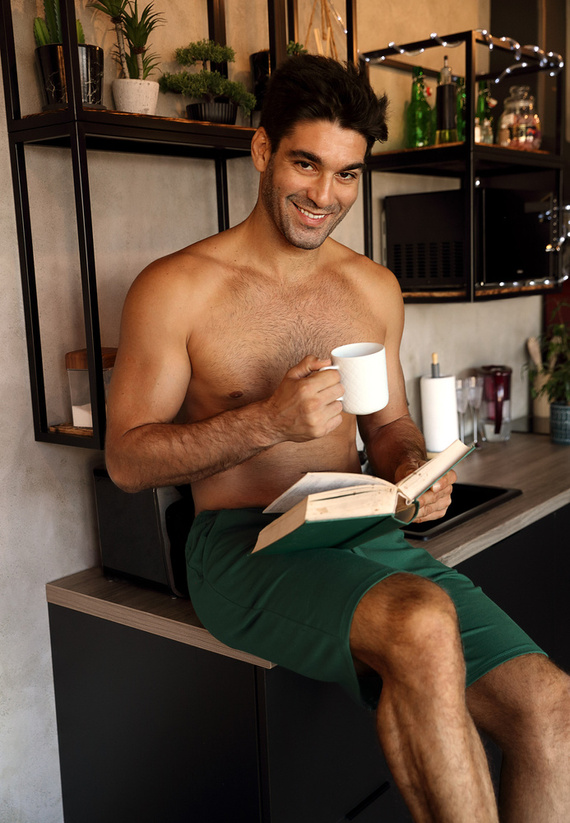 Samuel Spodenki męskie Dkaren zielony