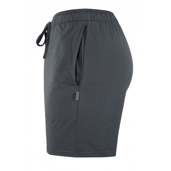 Milo 2 Krótkie spodnie piżamowe Sesto Senso gładkie grafitowy