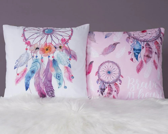 Łapacz Snów Poszewka dziecięca MF16  Detexpol różowy