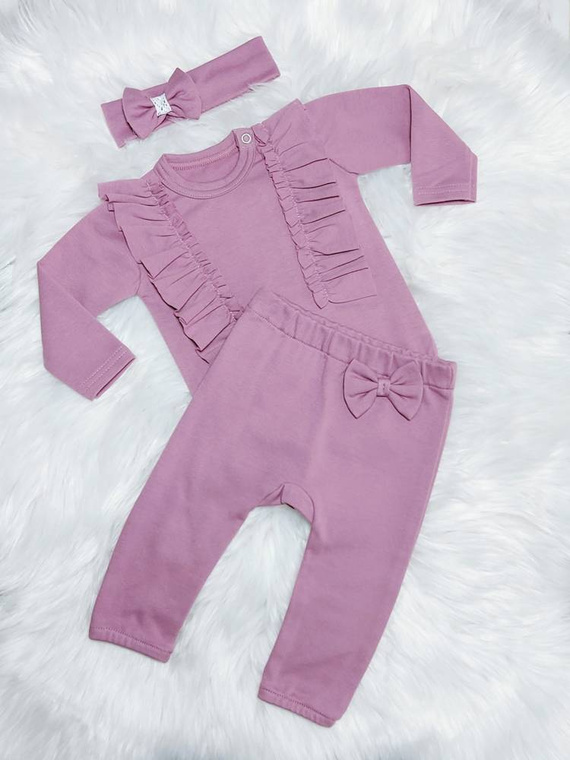 Tosia Spodnie niemowlęce Bambarillo biały