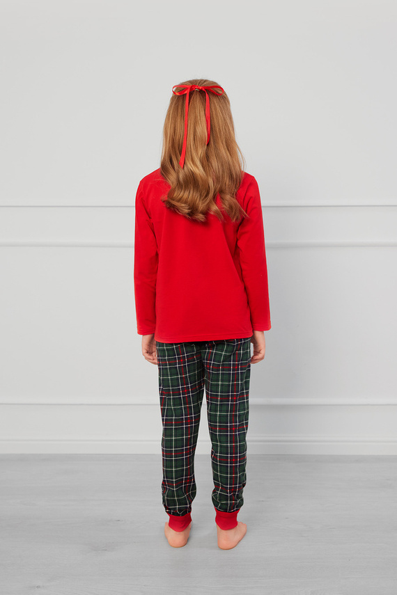 Fogo Piżama dziecięca Italian Fashion - czerwony/druk