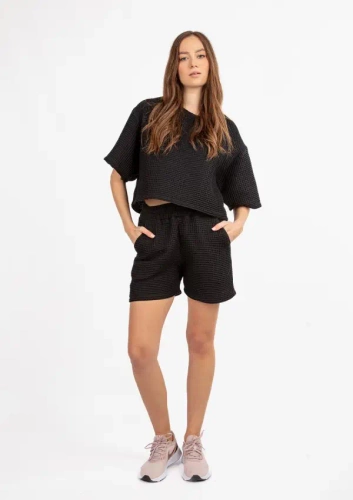 DK-K-W01 Komplet damski Dkaren - czarny