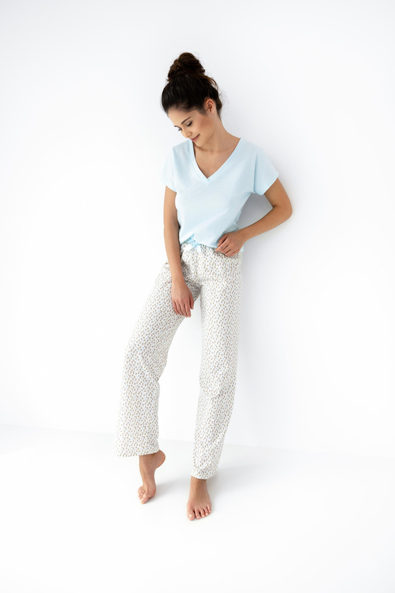 Kira Piżama damska Sensis - miętowy