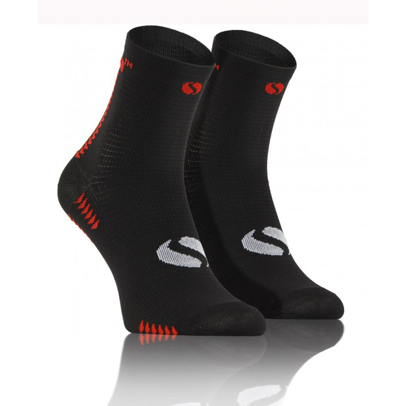 SKB01 Sport Socks Skarpety sportowe uniwersalne Sesto Senso czarny