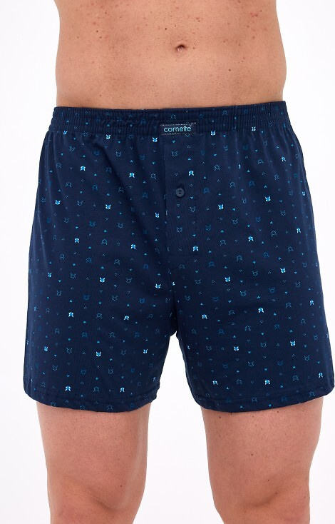 002/328, 008/328 Bokserki Comfort Cornette – bawełniane, z guzikiem