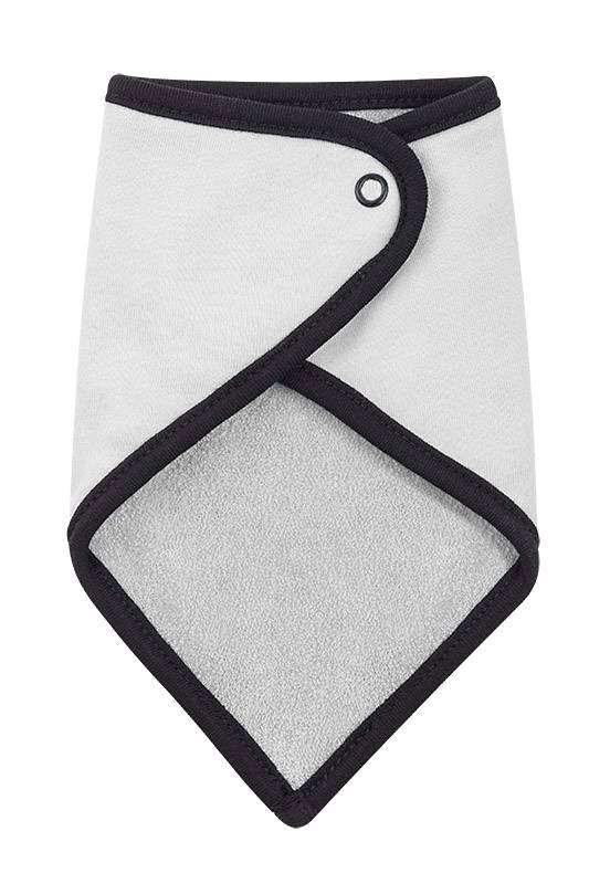 Apaszka chustka niemowlęca "Zebra" Terjan - biały