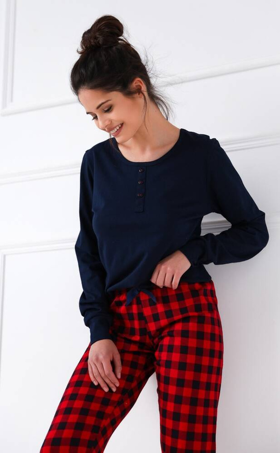 Bonnie  Piżama damska Sensis - granatowy