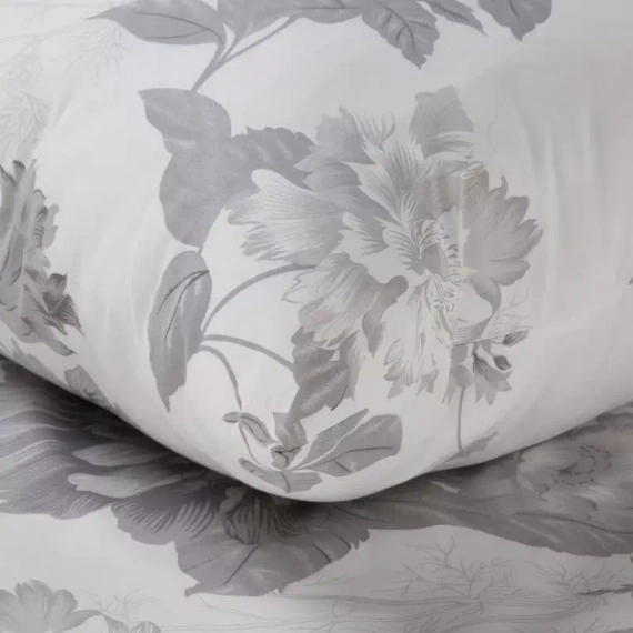 Sara 27 Pościel bawełniana Kwiaty Eurofirany szary