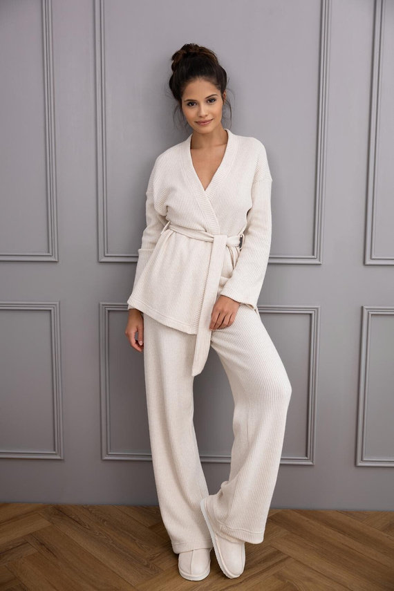 Journey Piżama damska Sensis – Homewear z dzianiny waflowej