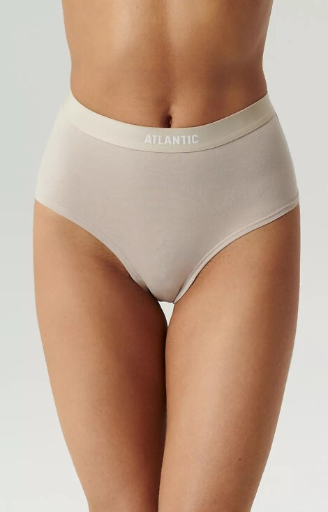 3CLP-009 Maxi Sport Figi damskie Atlantic - beżowy-waniliowy-niebieski